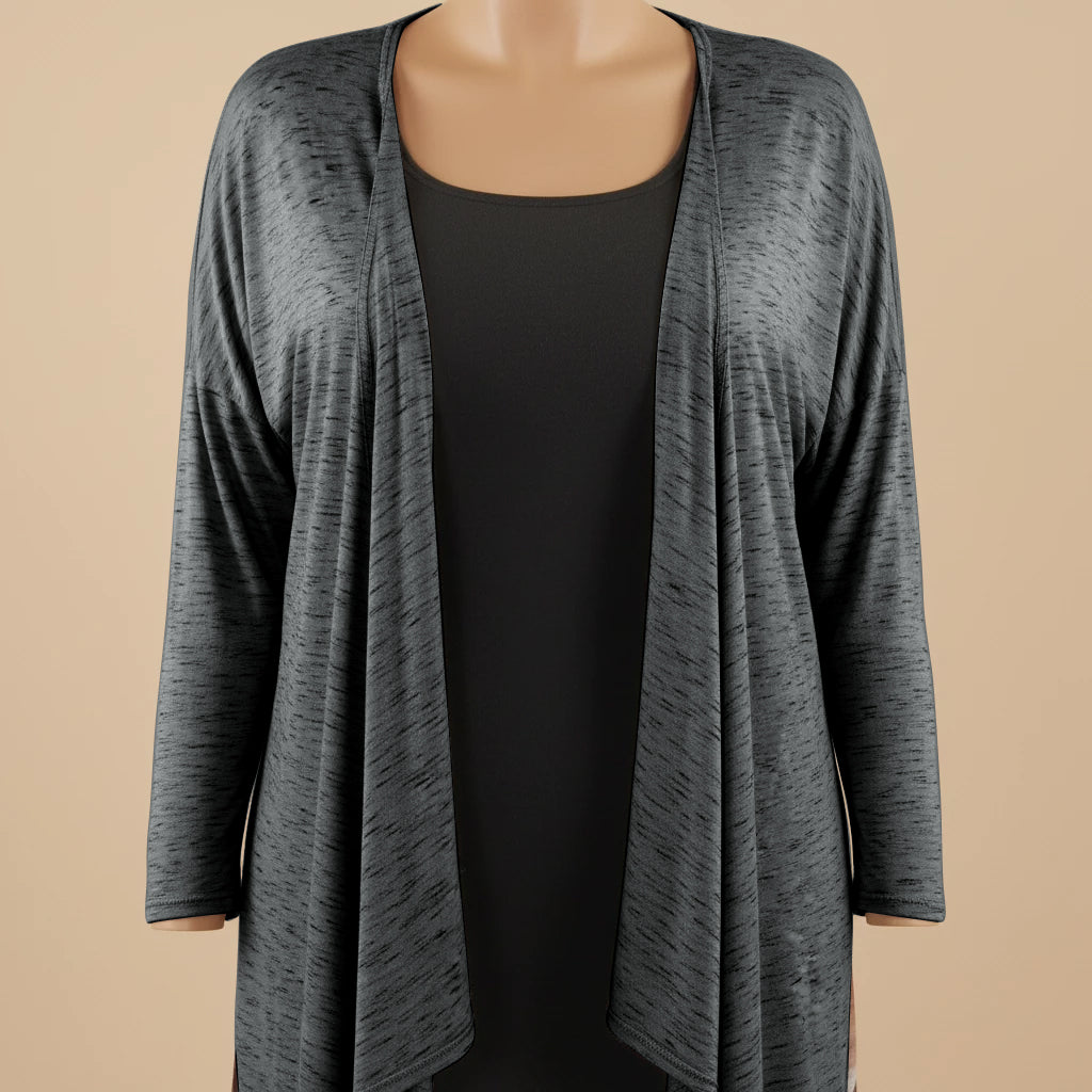 Boris Industries Geniş Hırka Melanj