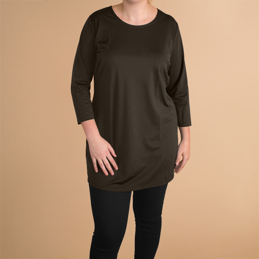 Licht Getailleerde Tuniek Van Crêpe – Boris Industries