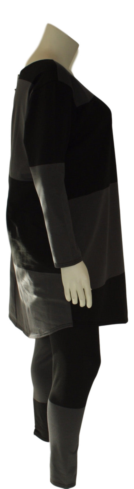 Boris Industries Blokkert Tunika med Lomme