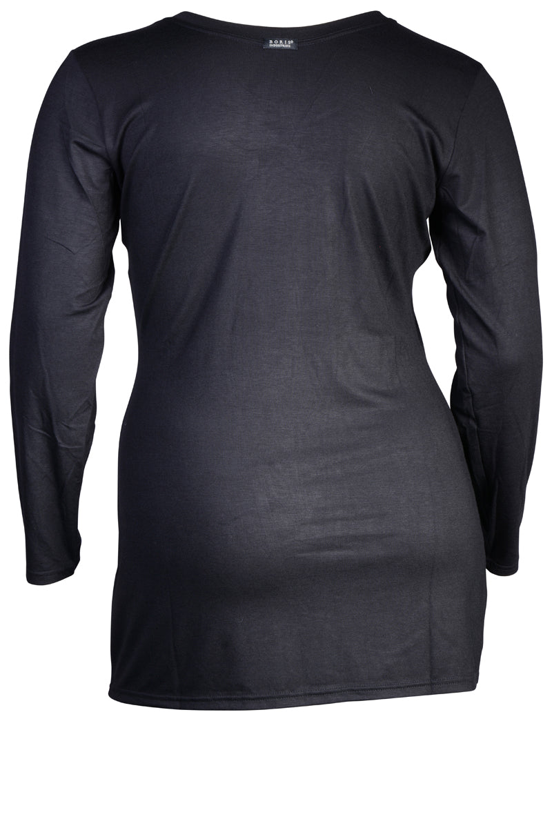 Shirt Lange Mouw Viscose - Boris Industries