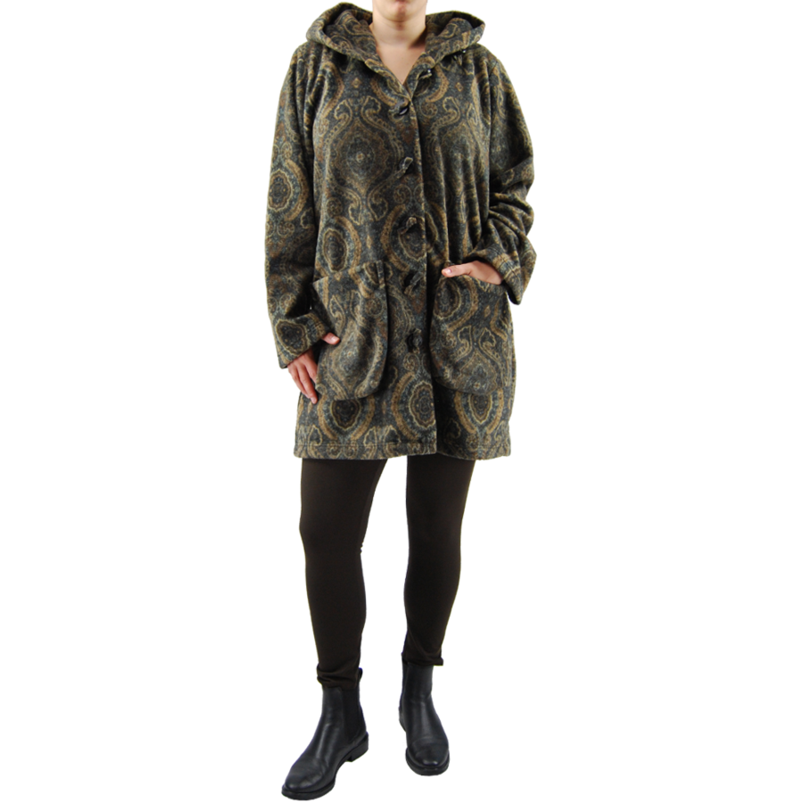 Vest met Capuchon en Zakken Fleece – Boris Industries