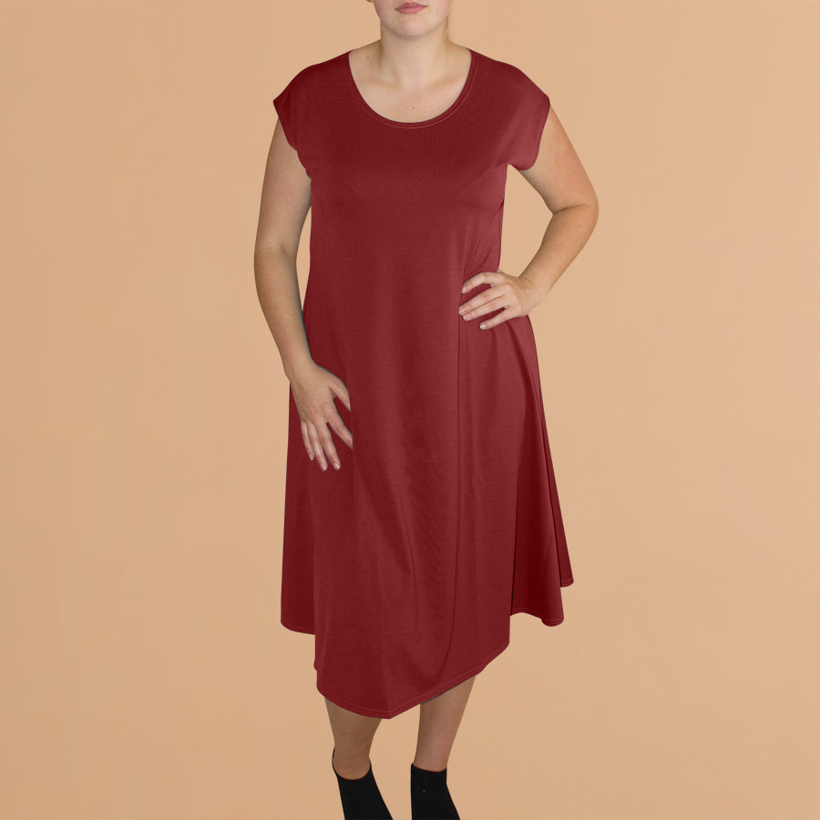Jurk Zonder Mouw Crepe – Boris Industries