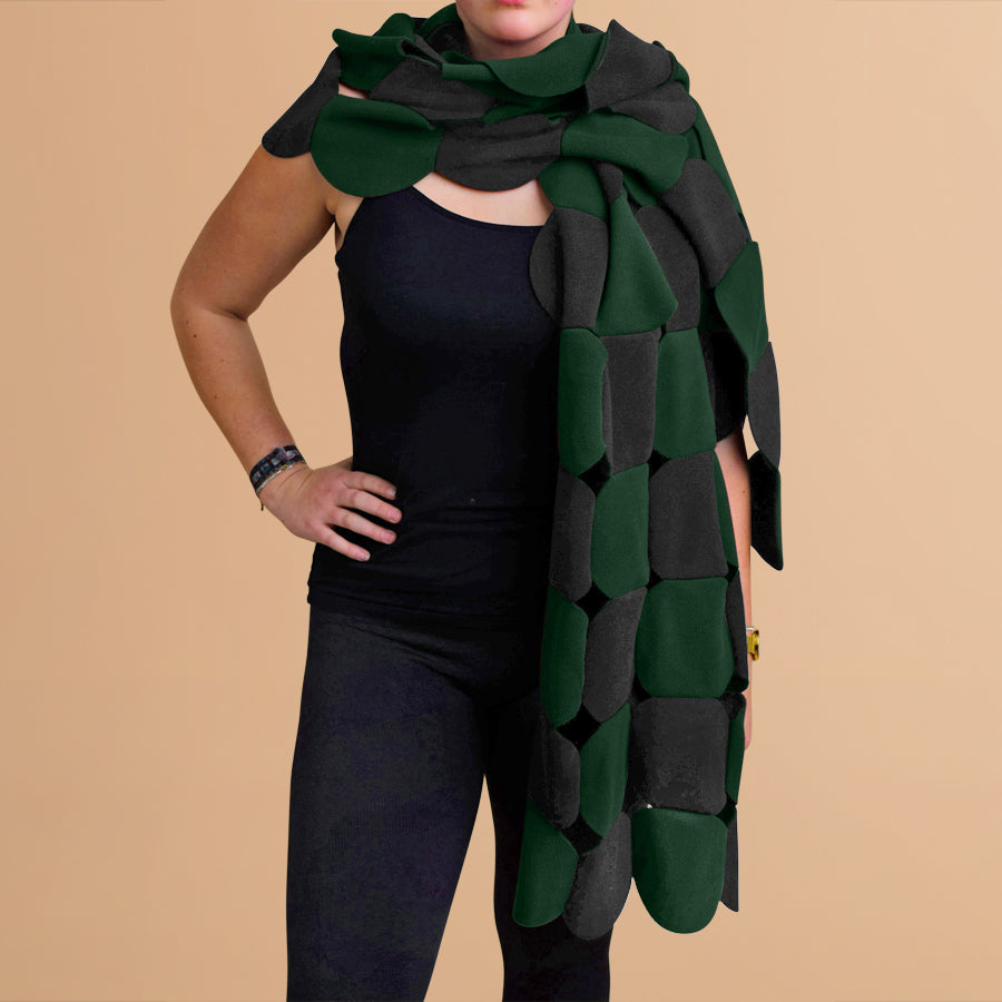 Sjaal Cirkels Fleece - Boris Industries