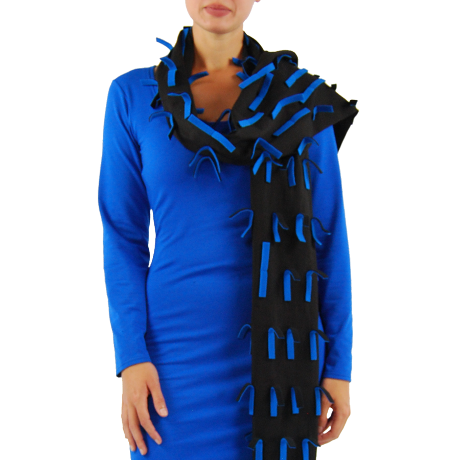 Sjaal Strookjes Fleece - Boris Industries