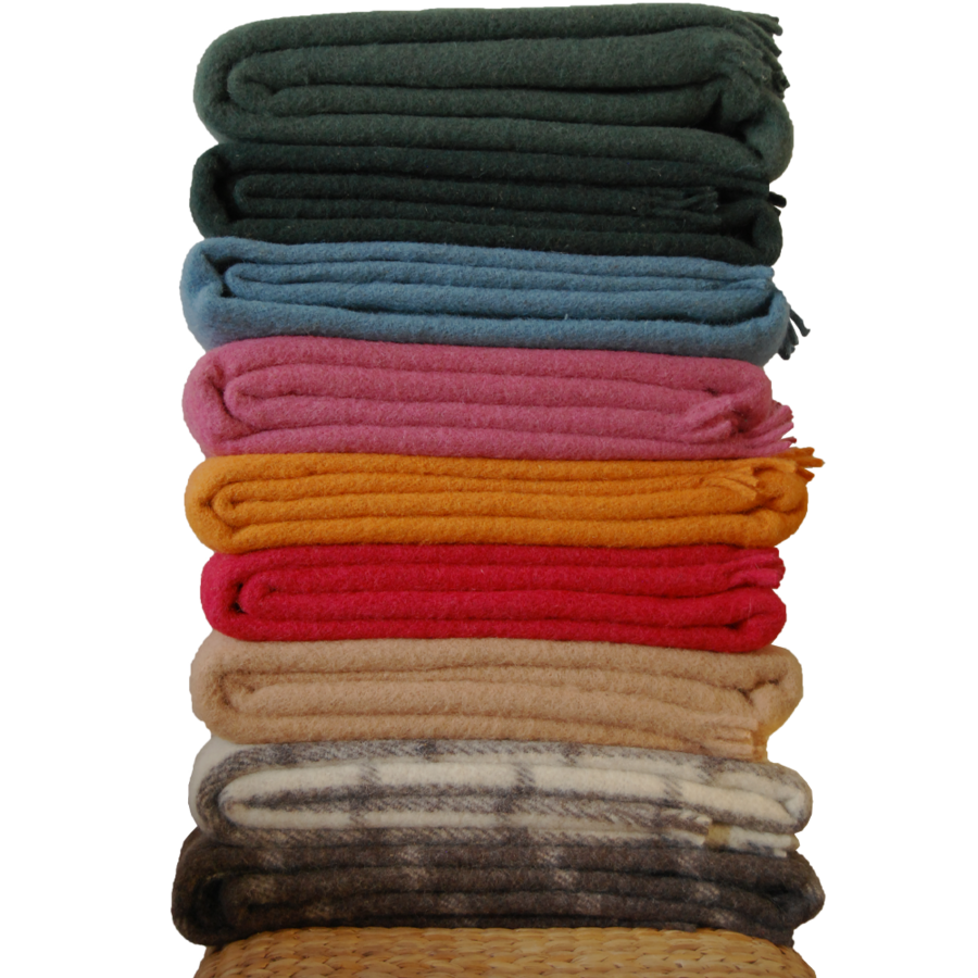 Zware wollen deken van zuiver scheerwol – Boris Industries