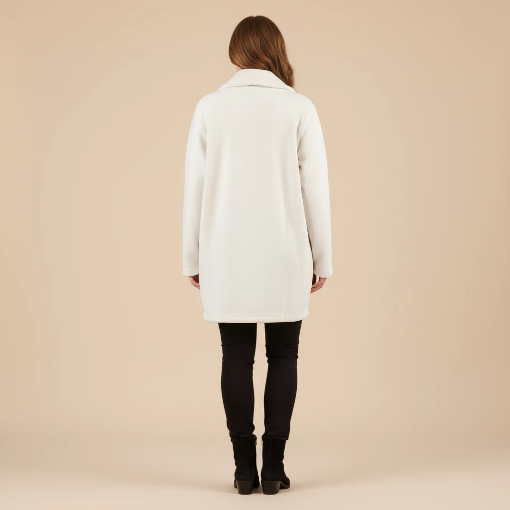 Korte fleece jas met kraag – Boris Industries