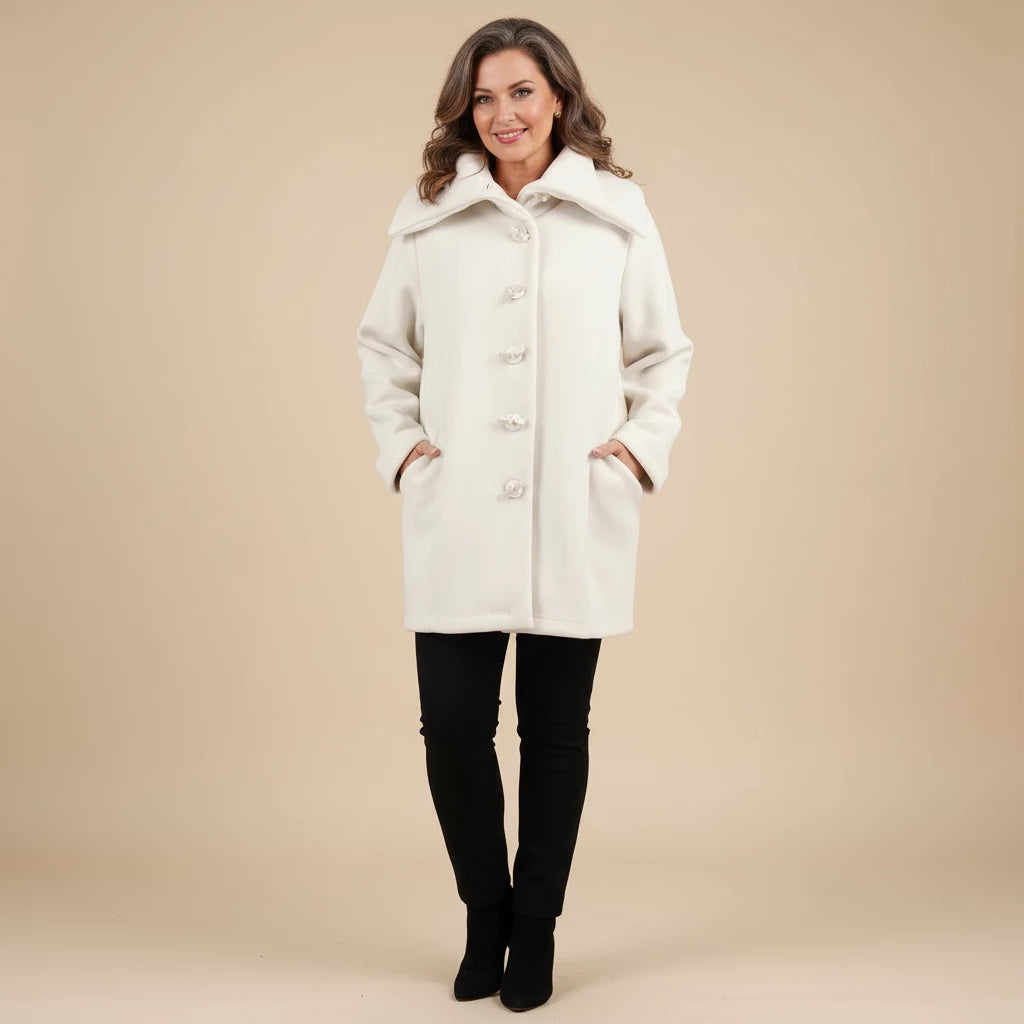 Korte fleece jas met kraag – Boris Industries