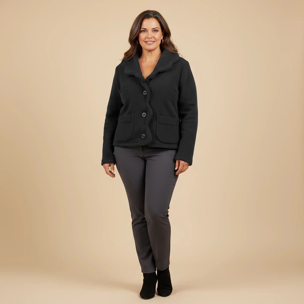 Борис Индастриз Флисовая Куртка С Шалевым Воротником