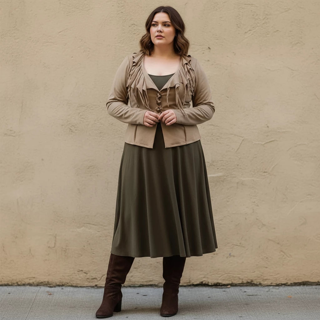 Getailleerd jasje met speelse kraag – Boris Industries