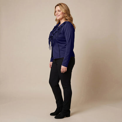 Boris Industries Giacca Corto con Collo a Rollo