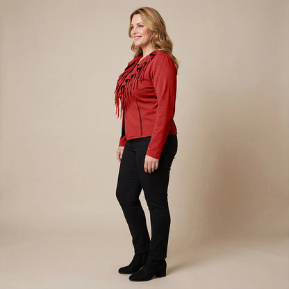 Boris Industries Giacca Corto con Collo a Rollo