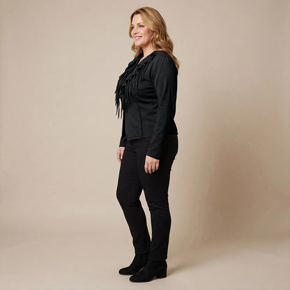 Boris Industries Giacca Corto con Collo a Rollo