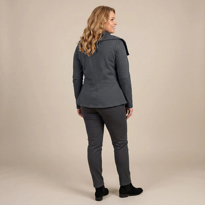 Boris Industries Giacca Scollo Alto con Collo Grande