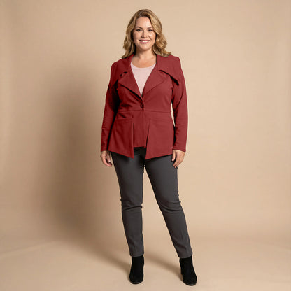 Boris Industries Giacca Scollo Alto con Collo Grande