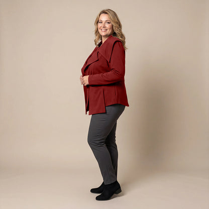 Boris Industries Giacca Scollo Alto con Collo Grande