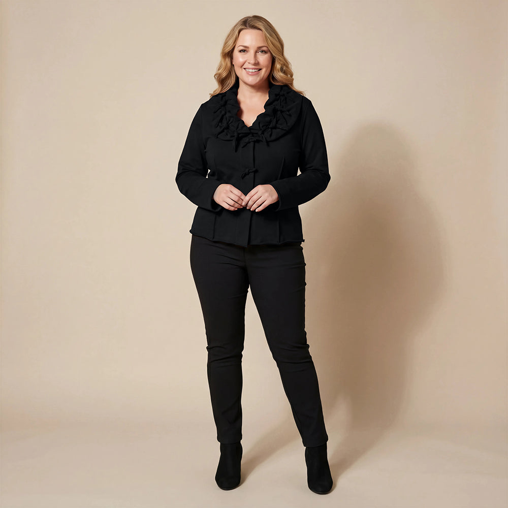 Boris Industries Giacca con Collo a Bottoni