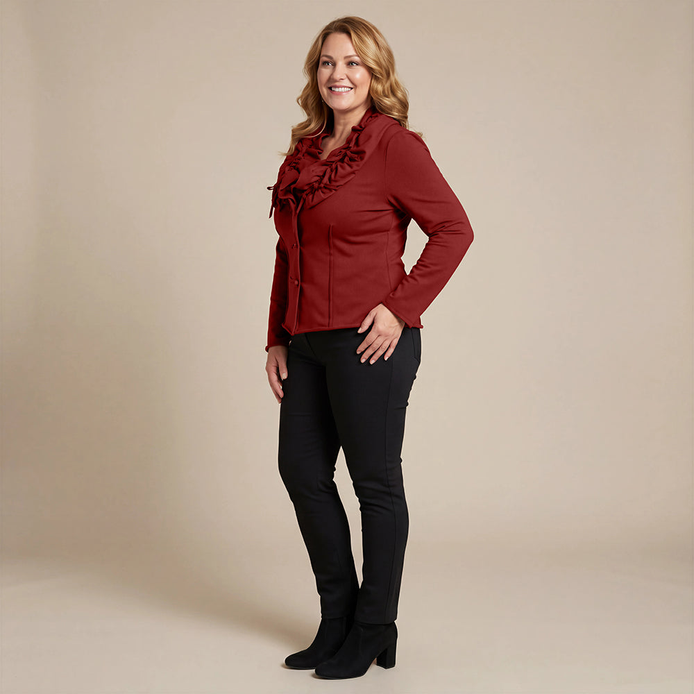 Boris Industries Giacca con Collo a Bottoni