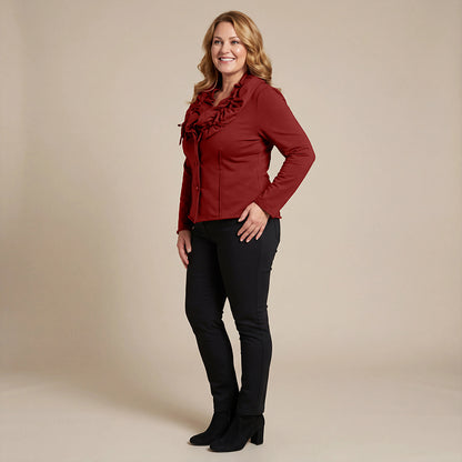 Boris Industries Giacca con Collo a Bottoni