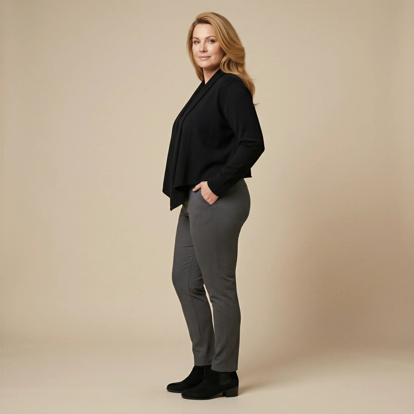 Wikkelvest met lange punten van katoen – Boris Industries