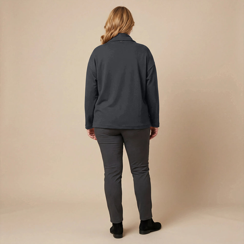 Weite, spitze Weste mit Doppelkragen – Boris Industries