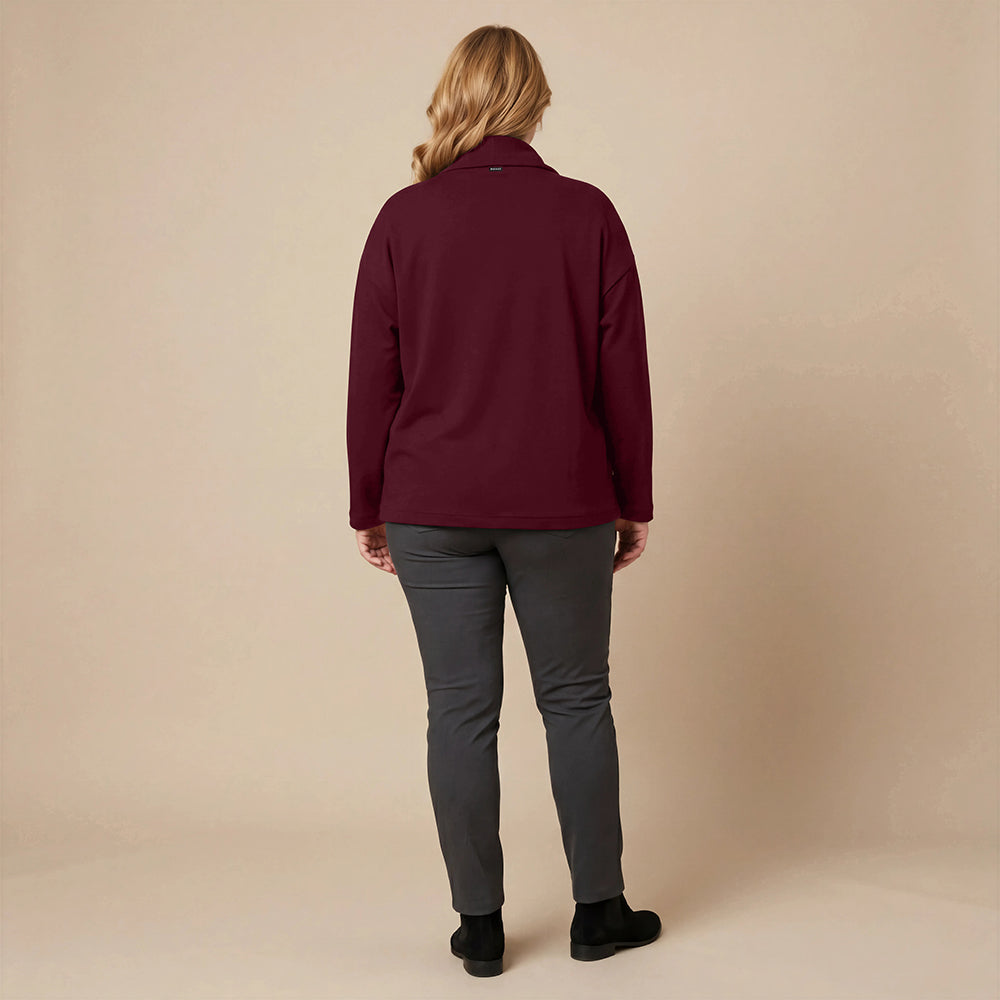 Weite, spitze Weste mit Doppelkragen – Boris Industries