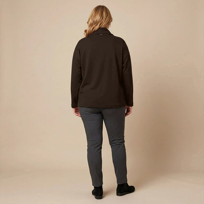 Weite, spitze Weste mit Doppelkragen – Boris Industries