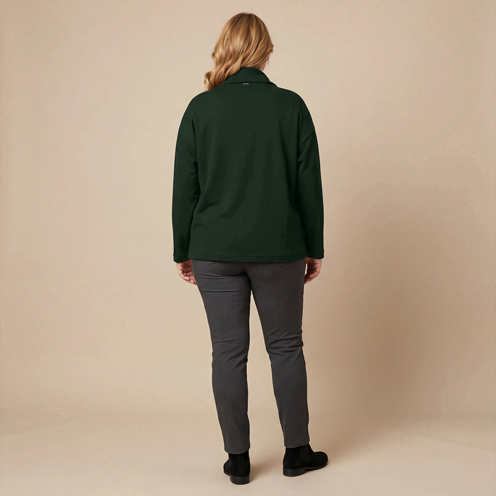 Weite, spitze Weste mit Doppelkragen – Boris Industries