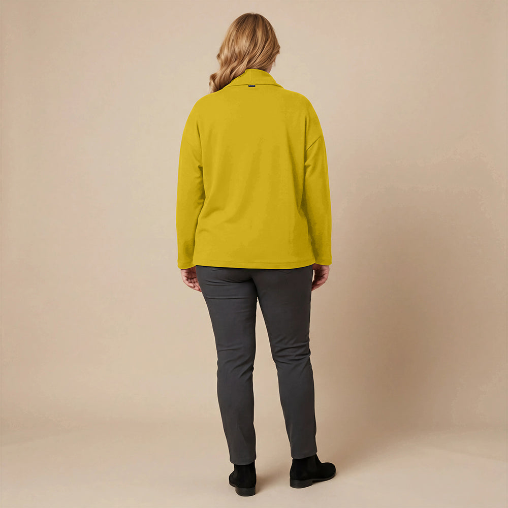 Weite, spitze Weste mit Doppelkragen – Boris Industries