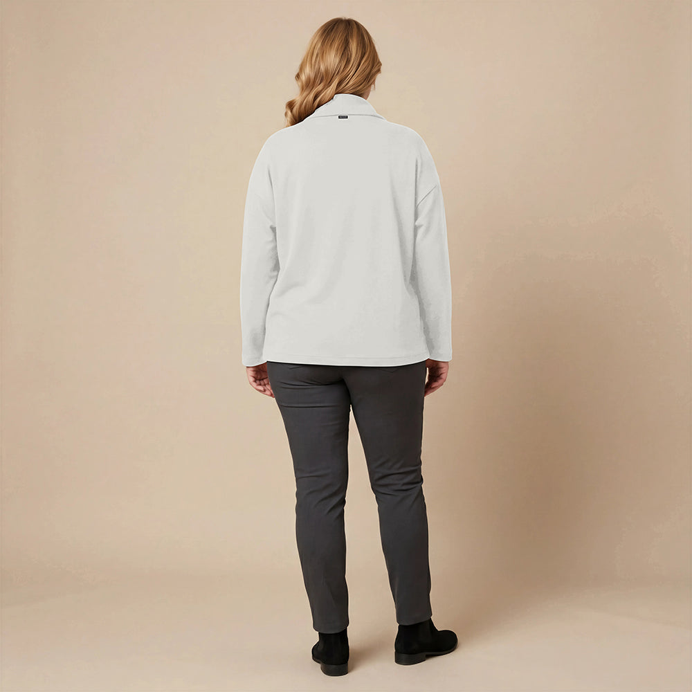 Weite, spitze Weste mit Doppelkragen – Boris Industries