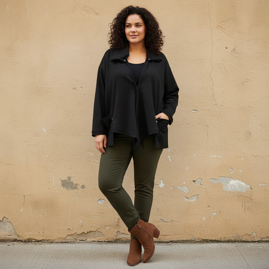 Wijde Puntvest Met Dubbele Kraag – Boris Industries