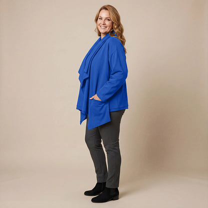 Weite, spitze Weste mit Doppelkragen – Boris Industries