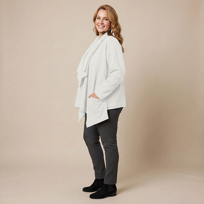 Weite, spitze Weste mit Doppelkragen – Boris Industries