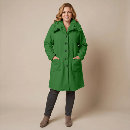 Boris Industries Giacca in pile con colletto a camicia