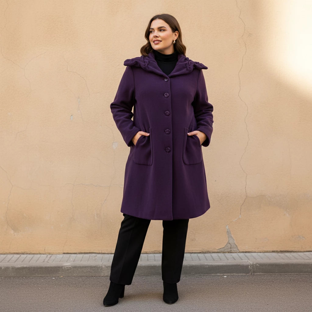 Fleecejack Met Gesmockte Kielkraag – Boris Industries