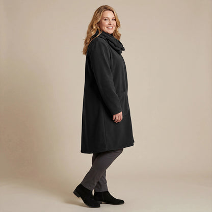 Boris Industries Giacca in pile con colletto a camicia