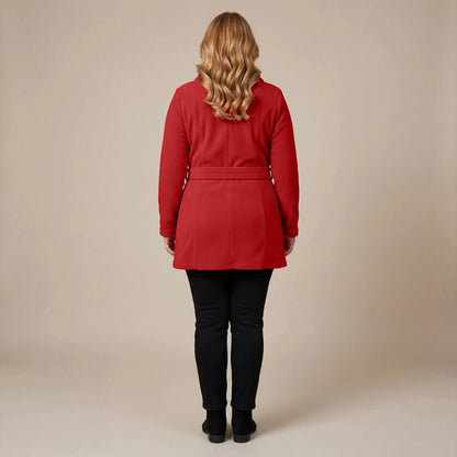 Boris Industries Giacca Scollo con Cintura