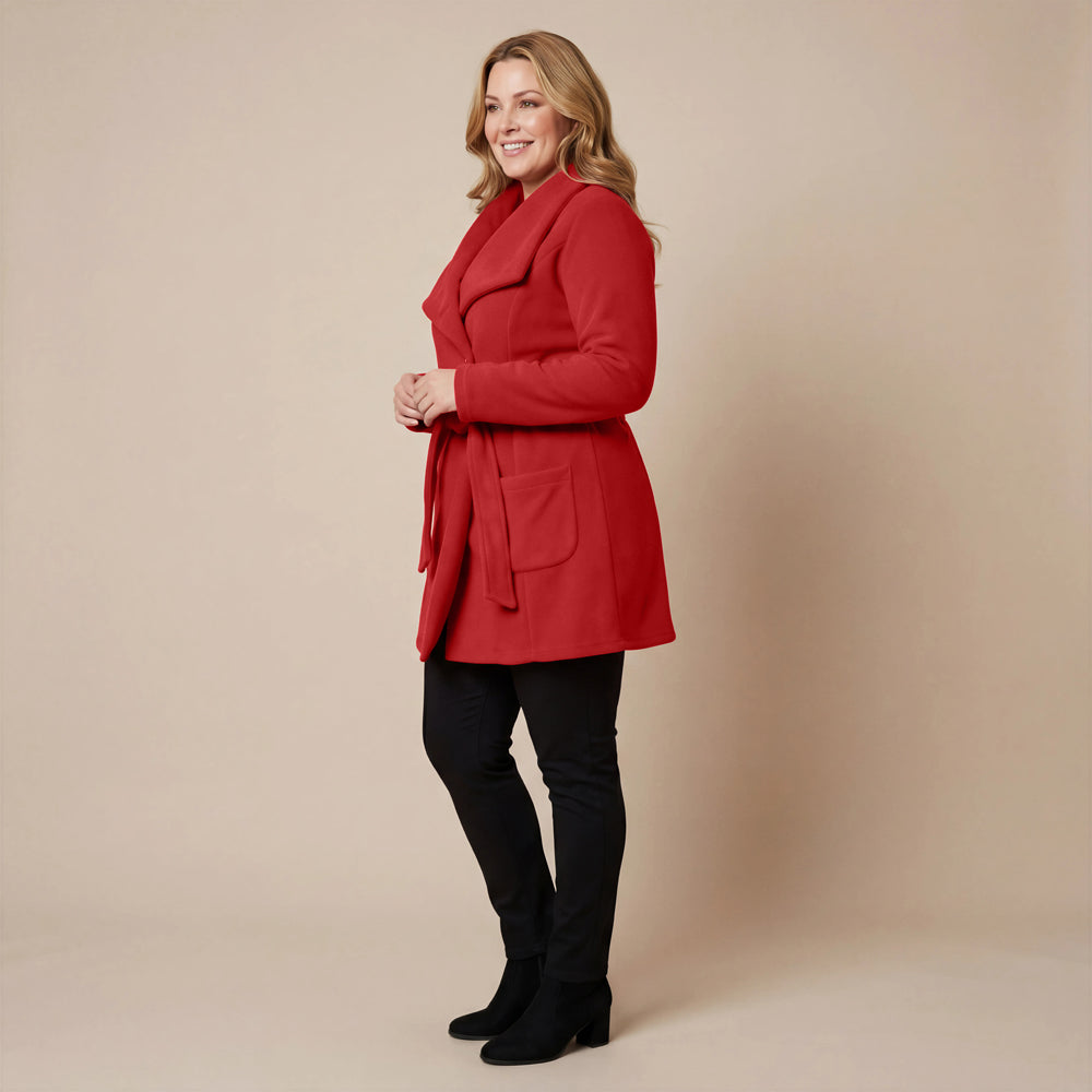 Boris Industries Giacca Scollo con Cintura