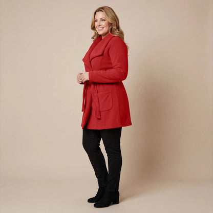 Boris Industries Giacca Scollo con Cintura