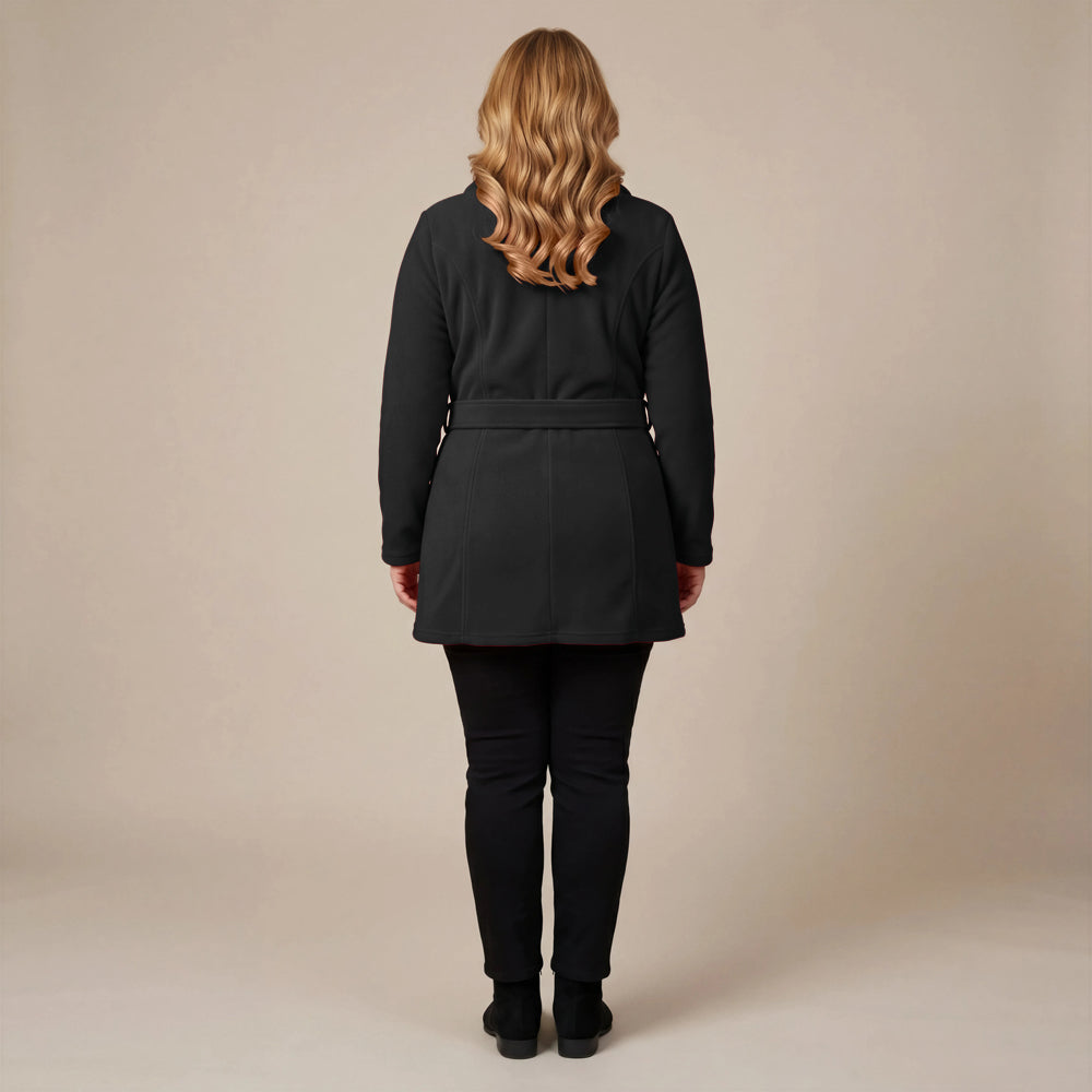 Boris Industries Giacca Scollo con Cintura