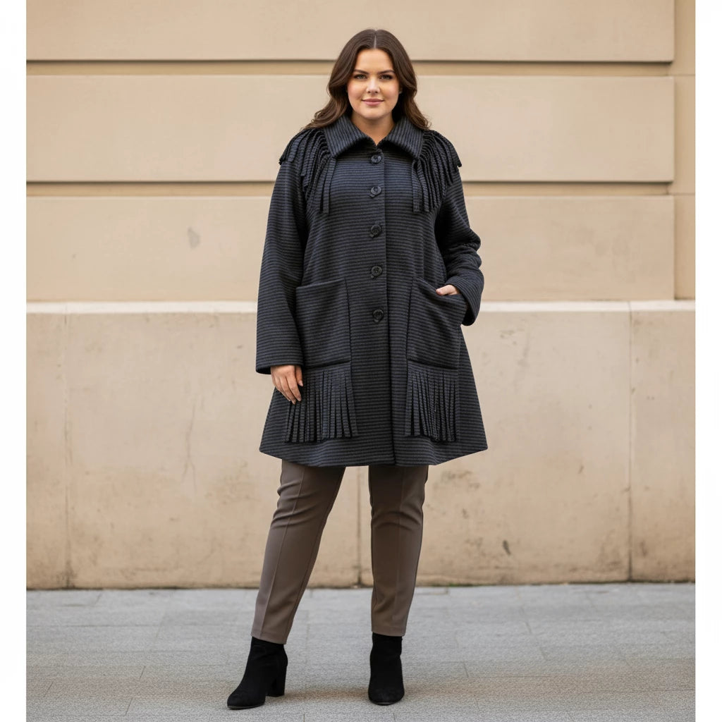 Jas met Franje en Kraag – Boris Industries