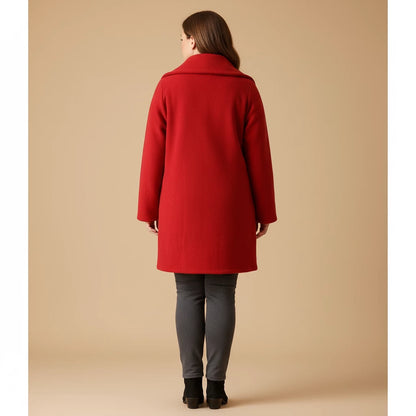 Lange Fleecejas Met Sjaalkraag – Boris Industries