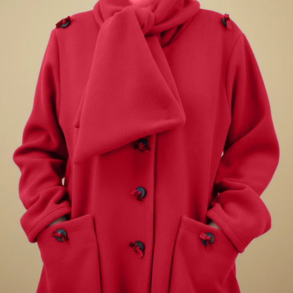 Boris Industries Giacca in Fleece con Collo Sciallato