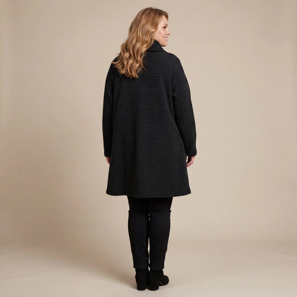 Boris Industries Giacca in Fleece con Collo Sciallato