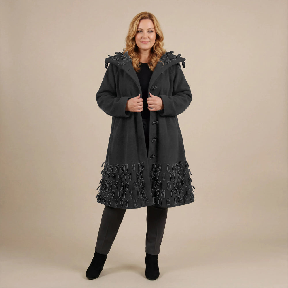 Boris Industries Giacca in Fleece con Strisce