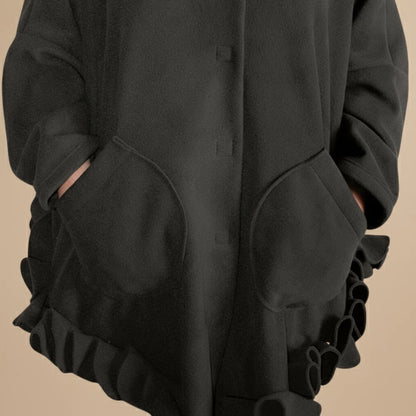 Fleece Ponchojas Met Cirkelaccent – Boris Industries