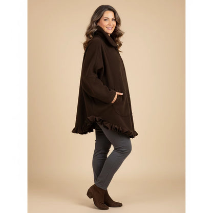 Fleece Ponchojas Met Cirkelaccent – Boris Industries