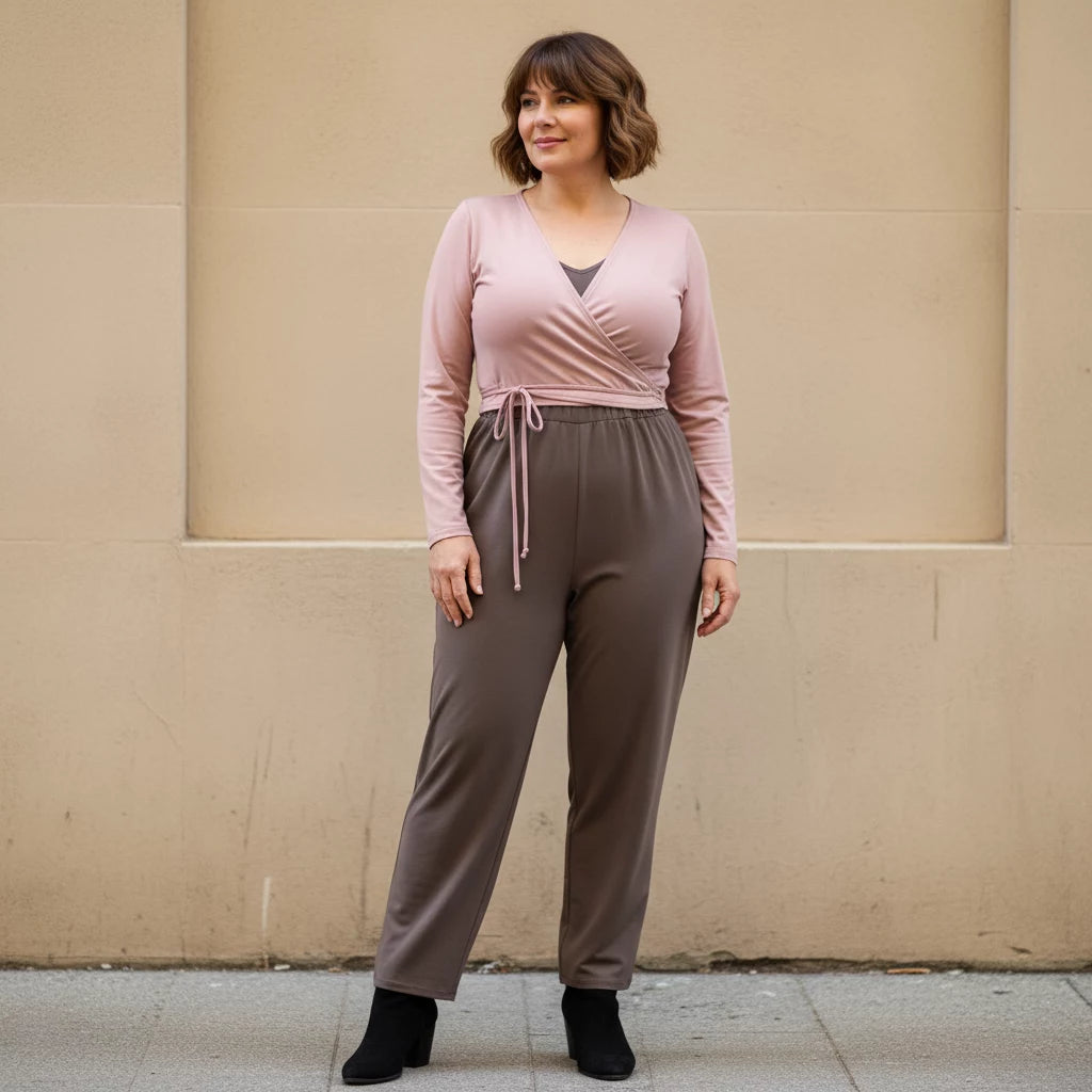 Korte Wikkelvest Dames Elastisch Katoen – Boris Industries