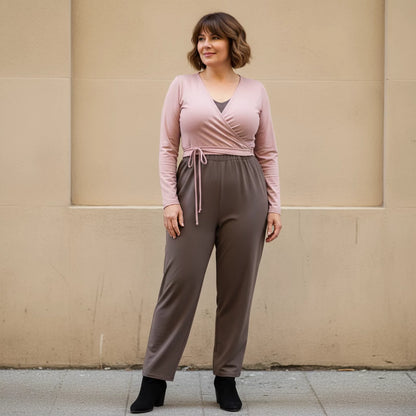 Korte Wikkelvest Dames Elastisch Katoen – Boris Industries