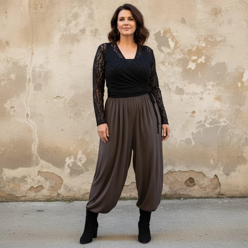 Kanten Wikkelvest Met Dierenprint – Boris Industries