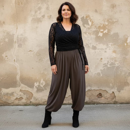 Kanten Wikkelvest Met Dierenprint – Boris Industries